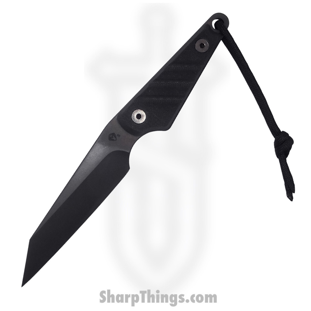 c5064485-d582-4003-870f-95b6b2dfcde8_MK114SPQ-08KB-SPQ3-Q4_1.jpg Medford Knife and Tool - MK114SPQ-08KB-SPQ3-Q4 - UDT-1 - Fixed Blade Knife - S35VN PVD G10 - G10 - Black - Image 1