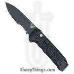 Benchmade - 4400SBK - Casbah - Automatic Knife - S30V Coated Drop Point P/S - Grivory - Black