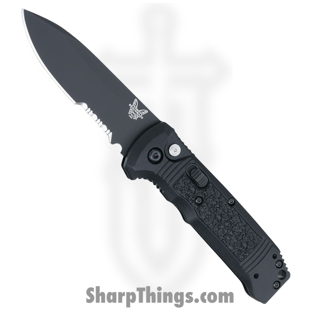 c65d768e-1406-4918-97dc-8edc51ed22c8_4400SBK_1.jpg Benchmade - 4400SBK - Casbah - Automatic Knife - S30V Coated Drop Point P/S - Grivory - Black - Image 1