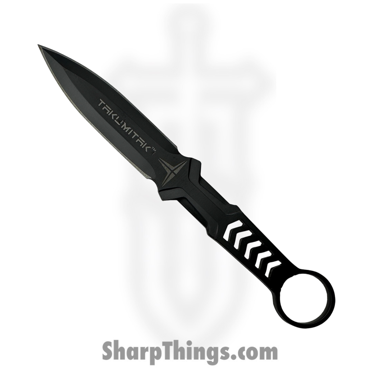 c68972aa-733d-4fd5-9ccb-d5276b7b7910_TKF302_1.jpg Takumitak - TKF302 - Missing Screw - Fixed Blade Knife - 3Cr13 SS Coated Spear Point - FRN - Black/ Coyote Tan - Image 1