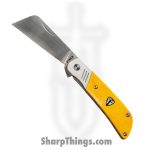 Finch Knife Co. - FKCHV354 - Harvester - Folding Knife - 154CM Satin Sheepsfoot - Bone - Sunkist