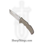 Cold Steel - CS58PT - Code 4 - Folding Knife - S35VN Satin Tanto - 6061-T6 Aluminum - Natural