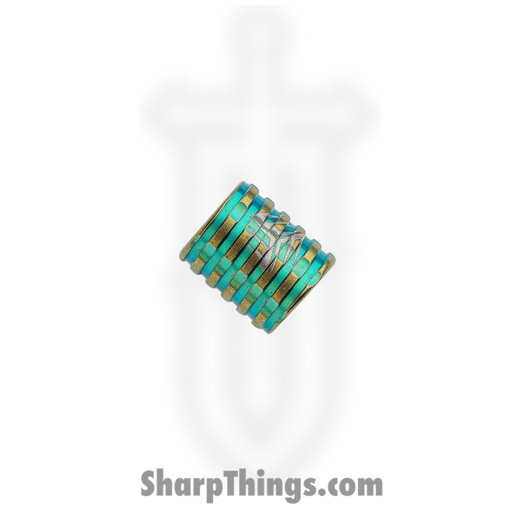 c7158537-5477-4457-a323-161a0c66115f_WEA02C_1.jpg We Knife Co Ltd - WEA02C - Titanium Bead - 6Al4V - Blue - Image 1