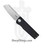 Kubey - KUB317A - Sailor - Folding Knife - AUS-10A Blasted Sheepsfoot - G10 - Black