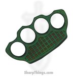 Microtech - 430-MCK-GRN - Custom Hand Tank - Titanium - Antique Green