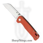 QSP - QS130D - Penguin - Folding Knife - D2 Satin Sheepsfoot - Micarta - Red