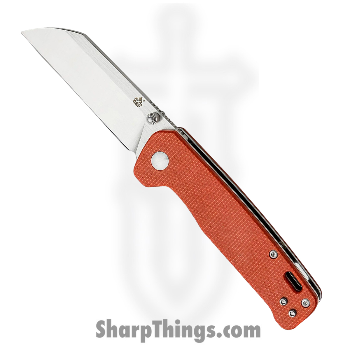 c7c8d73a-a44b-464f-9791-4f9b4d1ec574_qs130-d_1.jpg QSP - QS130D - Penguin - Folding Knife - D2 Satin Sheepsfoot - Micarta - Red - Image 1