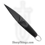 Cold Steel - CS92FSD - FGX Skean Dhu - Fixed Blade Knife - Griv-Ex Black Dagger - Griv-Ex with Kray-Ex Grip - Black