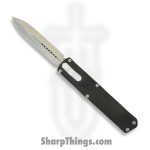 TakCom - TCNH2SPNSA - Nighthawk V2 OTF - OTF Auto - Satin 154CM Dual Edge Spear Point - 6061-T6 - Black