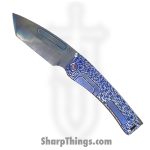 Medford Knife - MK0454VT-39A5-T3C3-BP - Marauder-H Vulcan Tanto - S45VN - Bronze/Violet Dragon Skin