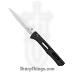 Benchmade - 417 - Fact - Folding Knife - S30V Satin Spear Point - Aluminum - Black
