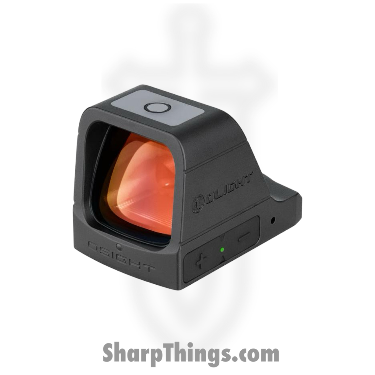 ca0f60bc-d136-4cce-b2f9-9478365d032e_OLTOSIGHTRD_1.jpg Olight - OLTOSIGHTRD - Osight 3 Red MOA with Magnetic Charging Cover - Aluminum - Black - Image 1