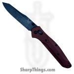 Benchmade - 940BK-03 - Osborne - Folding Knife - CPM MagnaCut DLC Battlewash Reverse Tanto - 6061-T6 Aluminum - Burnt Copper