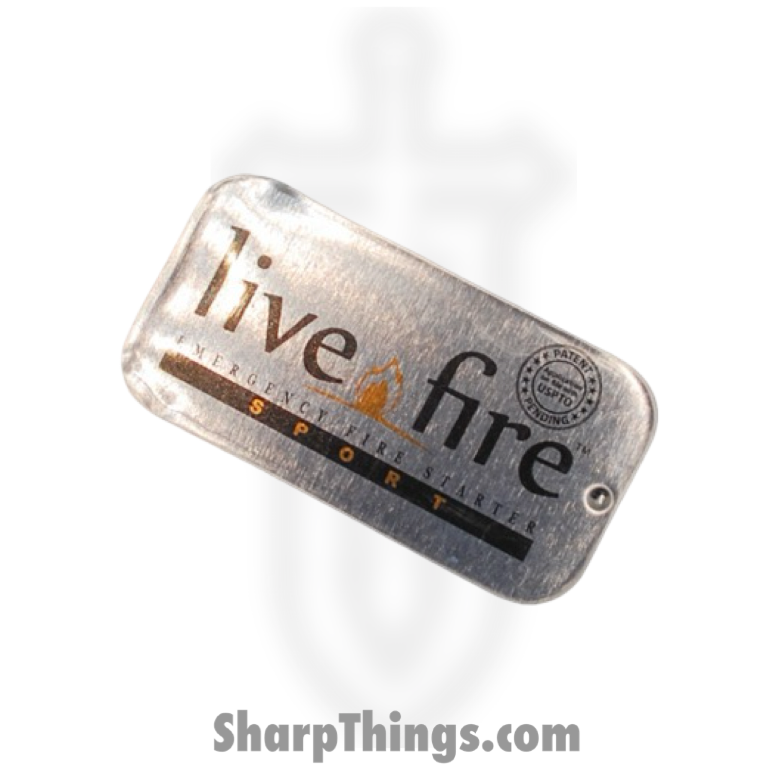 cabb4297-3513-4434-80f7-db1d669342a7_LFS1_1.png Live Fire - LFS1 - Sport - 1.89in Emergency Fire Starter - Slide Top Tin - Image 1