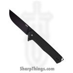 Tekto - TKF1ABKG1BK - F1 Alpha - Folding Knife - D2 Coated Drop Point - G10 - Black