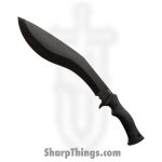 Dragon - DRK35540 - Apoc Kukri - Fixed Blade Knife - 9260 Steel Oxide Coated Kukri - G10 - Black