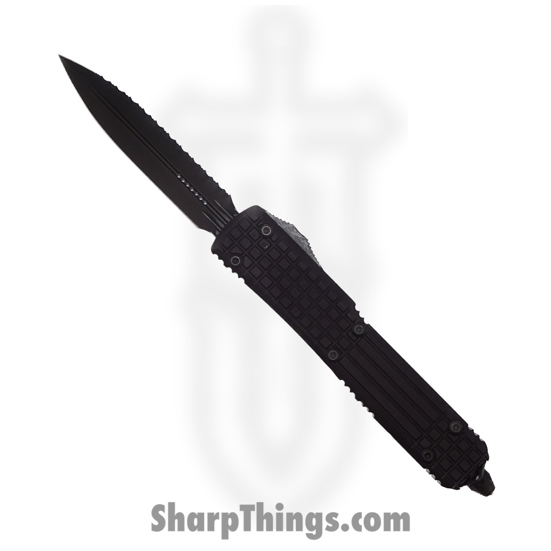cd005465-1da4-4aa9-b013-50edb1dbce1a_122-3UT-DS_1.jpg Microtech - 122-3UT-DS - Ultratech - OTF Auto - 122-3UT-DS Ultratech OTF Auto - 6061-T6 Aluminum - Black - Image 1