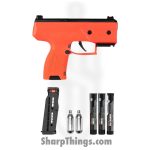 Byrna - CK61300-1-ORN - Compact Launcher Universal Kit - .61 Caliber - Orange