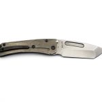 Medford Knife - MK201MTT-01TM-TFCF-Q4 - Slim Midi Marauder Tanto - Magnacut Titanium - Flame Clip H/W