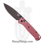 Benchmade - 535BK-06 - Bugout - Folding Knife - S30V Cobalt Black Cerakote Drop Point - Grivory - Alpine Glow