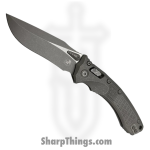 Microtech - 137RL-10APFRMS1 - Amphibian Marfione Select - Folding Knife - M390MK Apocalyptic Clip Point - Frag Titanium - Gray