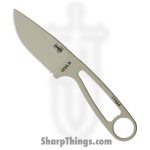 ESEE - RCIDT - Izula - Fixed Blade Knife - 1095 HC Coated Drop Point - 1095 HC - Tan