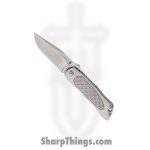 Kizer Cutlery - KI4497A2 - Wakulla - Folding Knife - KI4497A2 Wakulla Folding Knife - 6AL4V Titanium - Gray