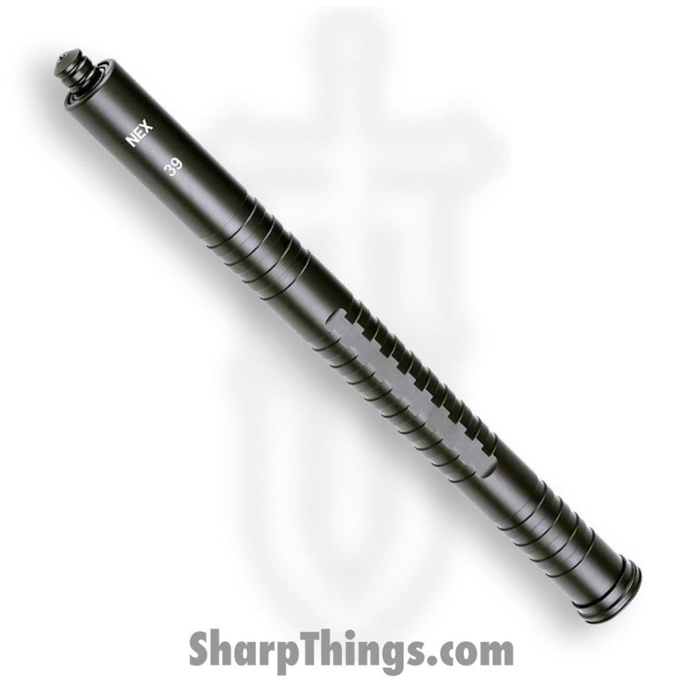 cfc66f83-28a0-428f-8826-74cb70ce64c1_NXN39C_1.jpg NexTorch - NXN39C - NEX 39 Quic Air Riot Baton - Alloy Steel Shafts - Aluminum Alloy - Black - Image 1