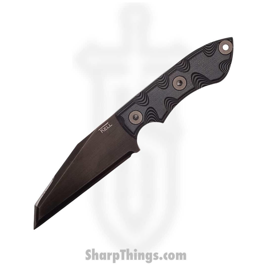 d05af7a8-0022-4288-8f14-539498203239_GuardBtlShGG_1.jpg T.Kell Knives - GuardBtlShGG - Guardian - Fixed Blade Knife - 80CRV2 Nickle Boron Coated Wharncliffe - G10 - Battleship - Image 1