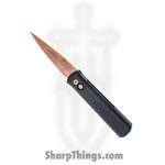 ProTech - 921-RG - Godfather - Automatic Knife - 154CM Coated Spear Point - Aluminum - Black/Rose Gold