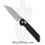 Kershaw - KS2038R - Iridium - Folding Knife - D2 Stonewash Reverse Tanto - 6061-T6 Aluminum - Black