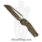 Microtech - 210T-3PMCDE-A6 - MSI - Folding Knife - M390MK Coated Sheepsfoot - Polymer - Dark Earth
