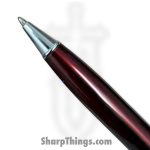 Razor Tactical - RT-7373-RED - Pen Knife - Part Serrated - Black Ink Ballpoint - Red