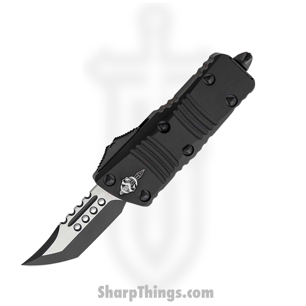 d3c9b2b5-08cc-400b-82b1-b66c9dc59e7c_819-1TS_1.jpg Microtech - 819-1TS - Mini Troodon Siganture Series - OTF Auto - 819-1TS Mini Troodon Siganture Series OTF Auto - 6061-T6 Aluminum - Black - Image 1
