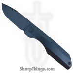 Vero Engineering - V-S-BTR-FK-1619-S - Synapse - Folding Knife - M390 Blackwash Drop Point - Titanium - Black