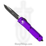 Microtech - 121-1PU - Ultratech - OTF Auto - 121-1PU Ultratech OTF Auto - 6061-T6 Aluminum - Purple/Black
