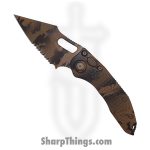 Microtech - 169-2CCS - Stitch Signature Series - Automatic Knife - 169-2CCS Stitch Signature Series Automatic Knife - 6061-T6 Aluminum - Coyote Camo