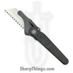 Hawk Knife Designs - HKD-SHRTCT - G&G Hawk - Shortcut - Folding Knife - Tumbled Titanium - Serrated