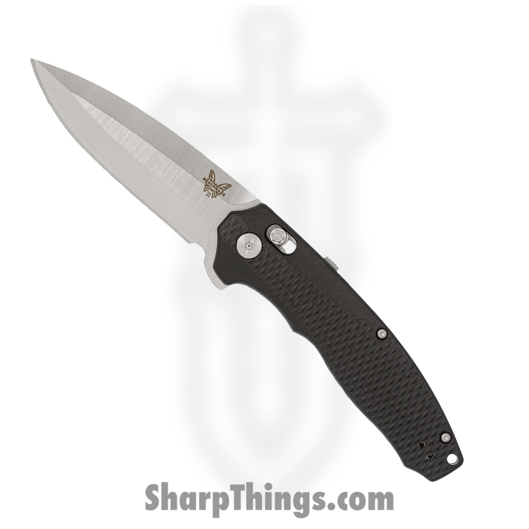 d55e1b38-47f9-4a46-8117-d1511ca9887d_BM495_1.jpg Benchmade - BM495 - Arcane - Folding Knife - CPM-S30V Satin Spear Point - G10 - Black - Image 1