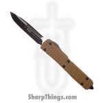 Microtech - 121-1FRGTTAS - Ultratech Tactical Signature Series - OTF Auto - 121-1FRGTTAS Ultratech Tactical Signature Series OTF Auto - G10/Aluminum - Tan/Black