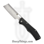 Gerber - G1494 - Flatiron - Folding Knife - 7Cr17MoV Stonewash Cleaver - Aluminum Stainless - Black