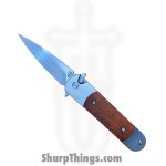 Finch Knife Co. - RR320 - Road Runner Honey Ridge - Folding Knife - 154CM Satin Spear Point - Bone - Tan
