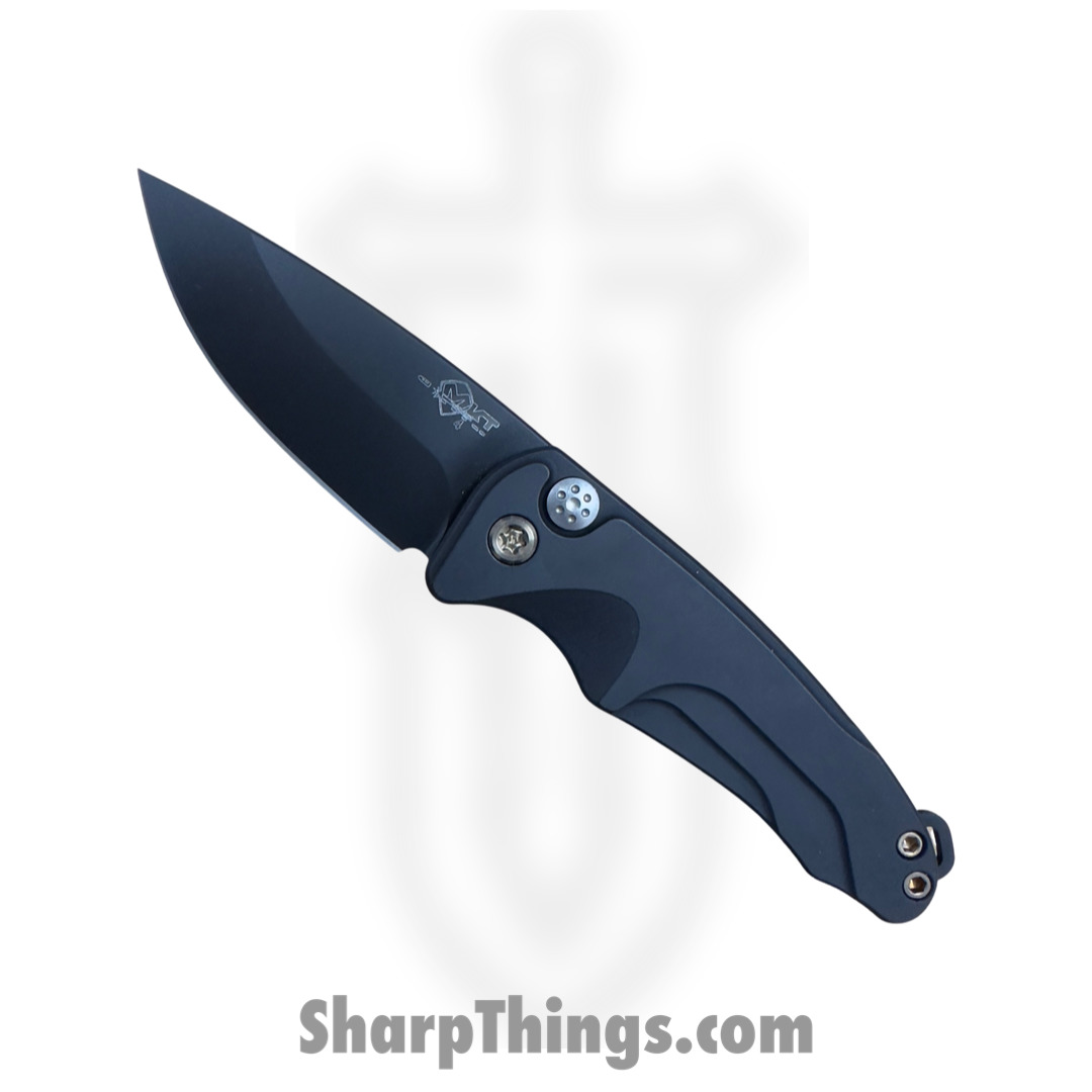 d70ae976-4cd8-4b0b-9950-81bc33f74b55_MKA394PQ-42AB-TICI-Q4_1.jpg Medford Knife - MKA394PQ-42AB-TICI-Q4 - Smooth Criminal Auto Folder - PVD S45VN – Black - Image 1