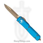 Microtech - 121-13APBL - Ultratech - OTF Auto - 121-13APBL Ultratech OTF Auto - 6061-T6 Aluminum - Blue