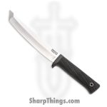 Cold Steel - CS35AM - Recon Tanto - Fixed Blade Knife - VG-10 San Mai Satin Tanto - Kray-Ex - Black