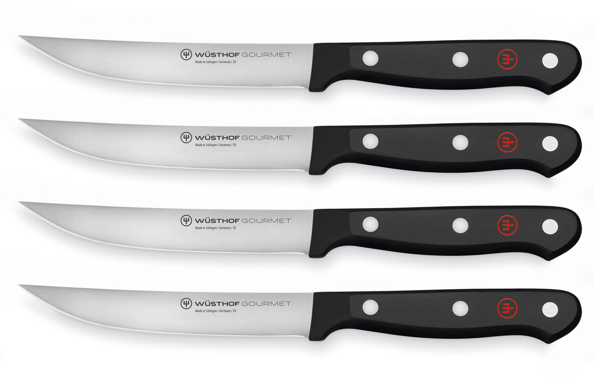 d8112333-1d45-4ee4-829f-50f3884cb817_1125060403_1.jpg Wusthof - 1125060403 - Gourmet 4pc Steak Knife Set - Gourmet 4pc - Image 1