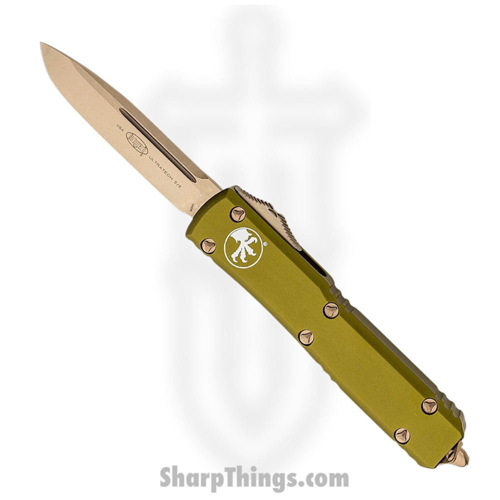 d9273c82-4962-4034-be81-5d580c58cc07_121-13OD_1.jpg Microtech - 121-13OD - Ultratech - OTF Auto - 121-13OD Ultratech OTF Auto - 6061-T6 Aluminum - OD Green/Bronze - Image 1