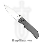 Tenable Knives - T1095V1 - Eaglestrike - Folding Knife - Nitro-V Satin Spear Point - Micarta - Black