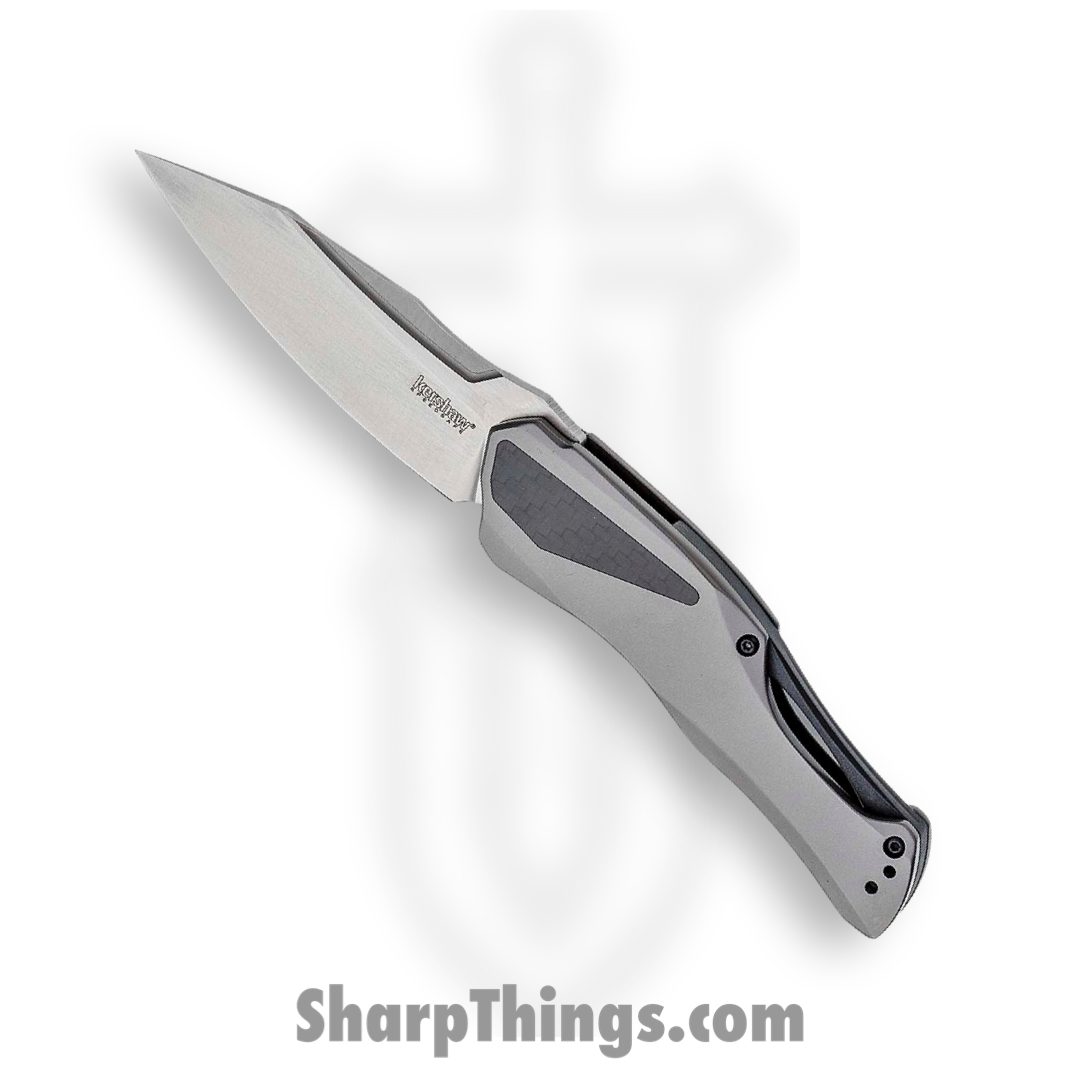 d9b3498e-67b8-4923-80cf-72a3d2bbe294_5500_1.jpg Kershaw - 5500 - Collateral - Folding Knife - D2 Satin Spear Point - Satinless Steel Carbon Fiber - Gray, Black - Image 1