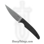 Case Cutlery - CA76936 - CT2 Hunter - Fixed Blade Knife - S35VN Two Tone Drop Point - Carbon Fiber - Black